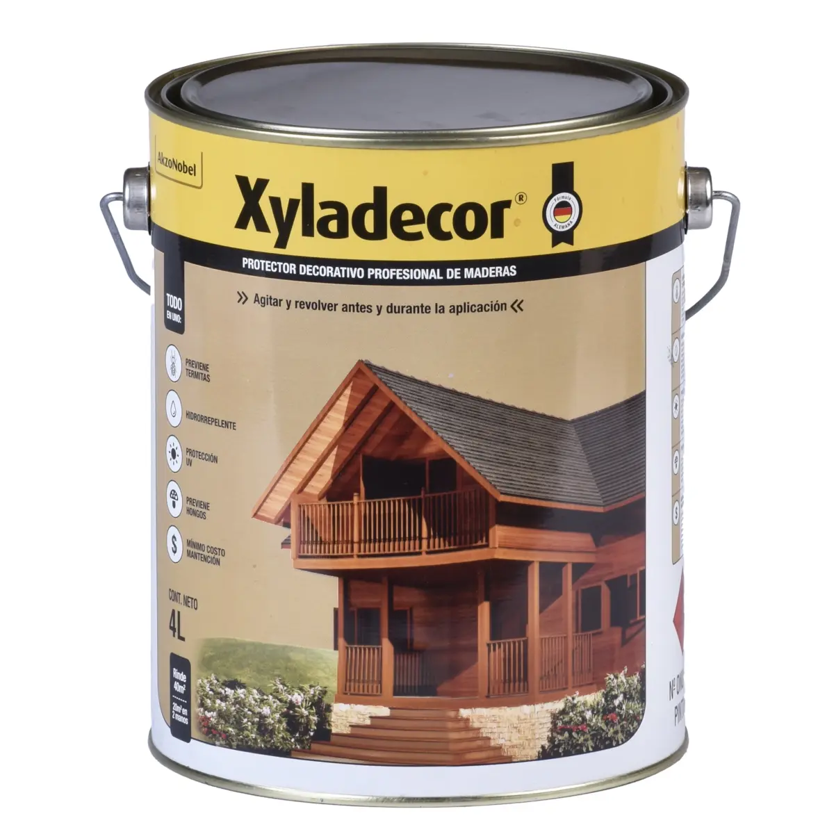 Xyladecor Mate 4l anverso Xyladecor Satinado 4 litros - Imagen 1